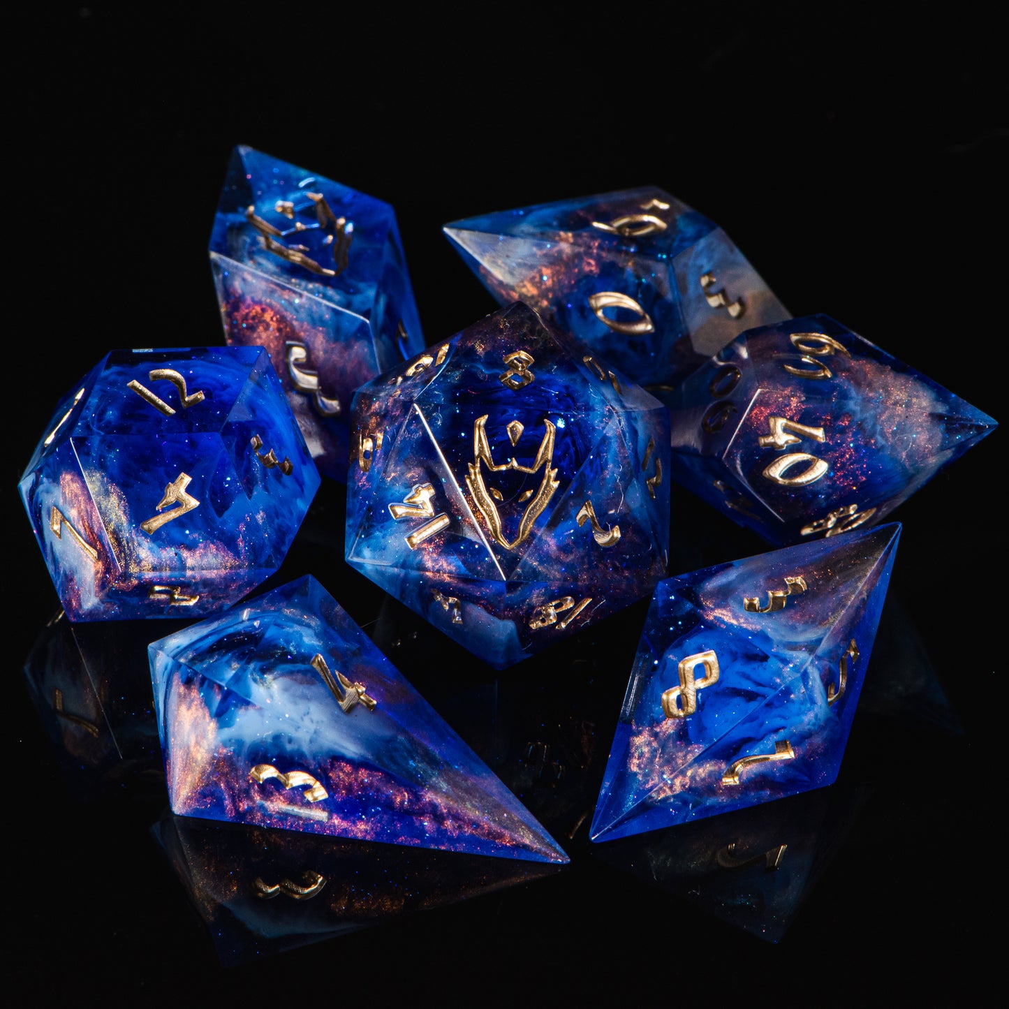 Astral Voyage /Signature Concept: Artistic Design Service & Handmade DnD Dice