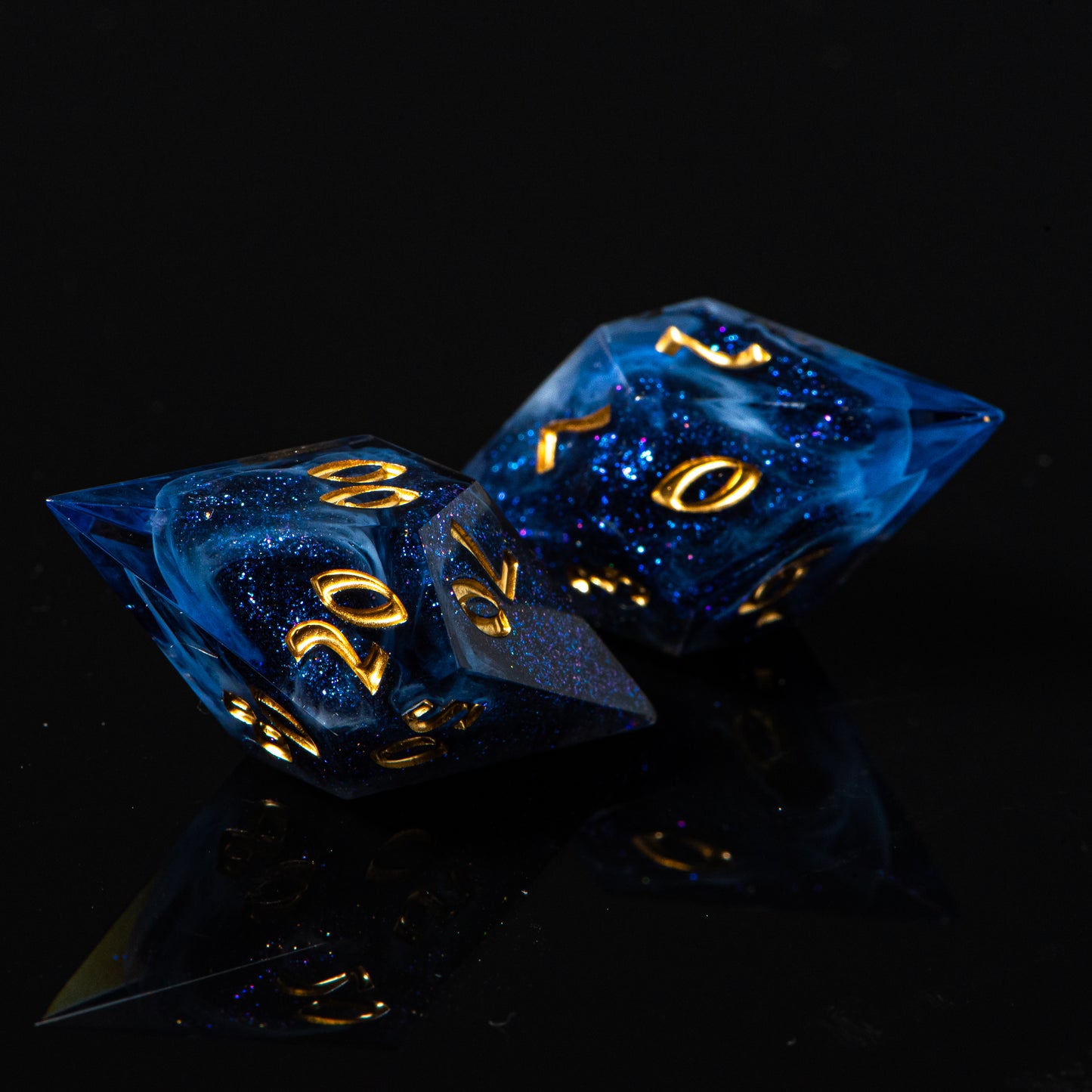 Night Sky /Signature Concept: Artistic Design Service & Handmade DnD Dice
