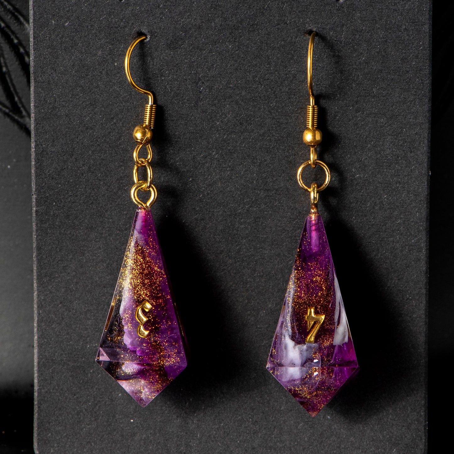 Rose Galaxy (Earrings) /Signature Concept: Artistic Design Service & Handmade Jewelry