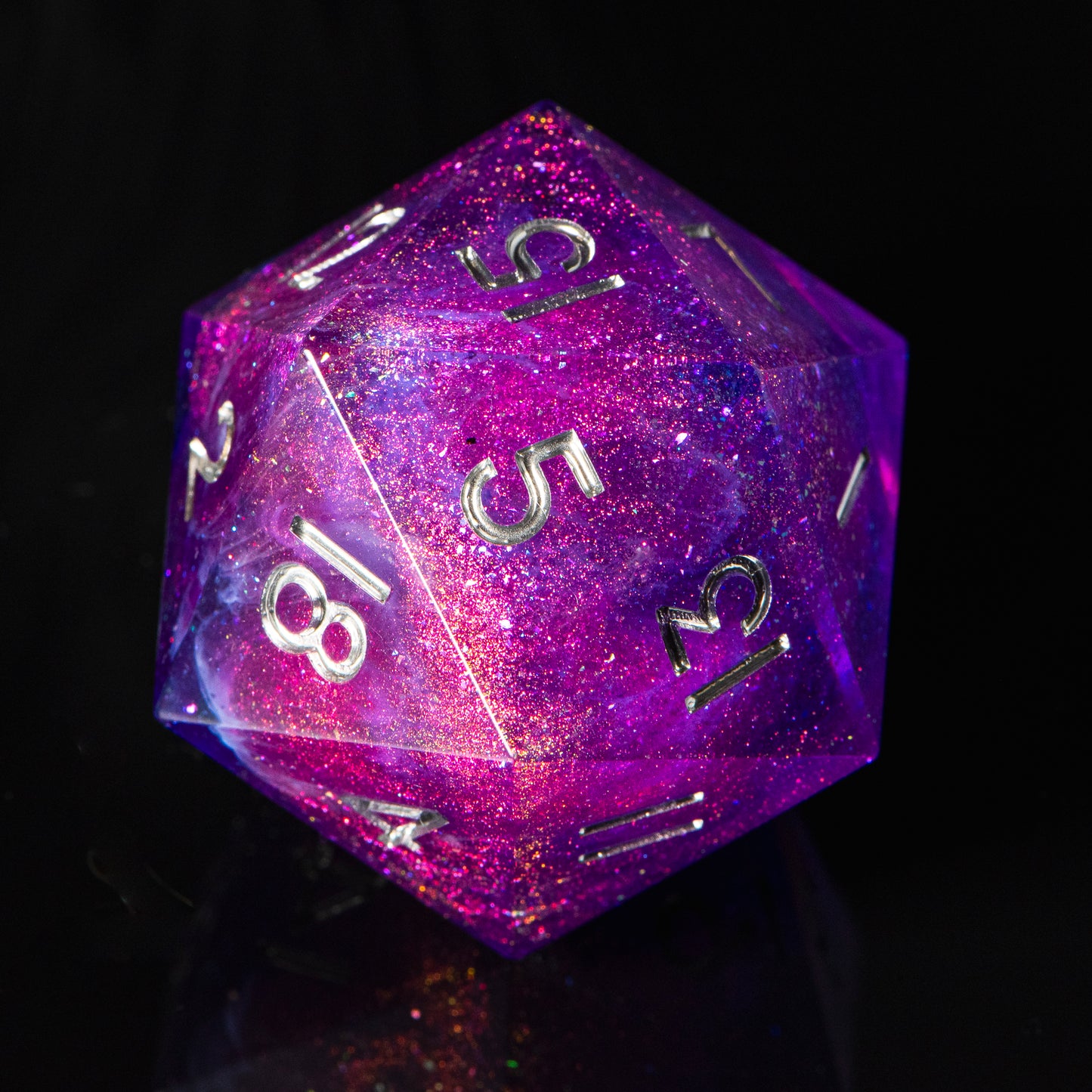 Astro-Chasm (33mm chonk) /Signature Concept: Artistic Design Service & Handmade DnD Dice