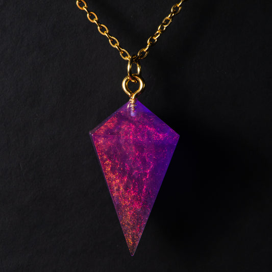 Dark Purple Necklace
