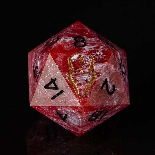 Necromancer's Steak (matte d20)