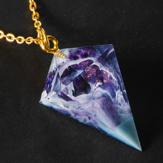 Frozen in Space Necklace