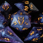 Glowing Storm (Glow in Dark) /Signature Concept: Artistic Design Service & Handmade DnD Dice