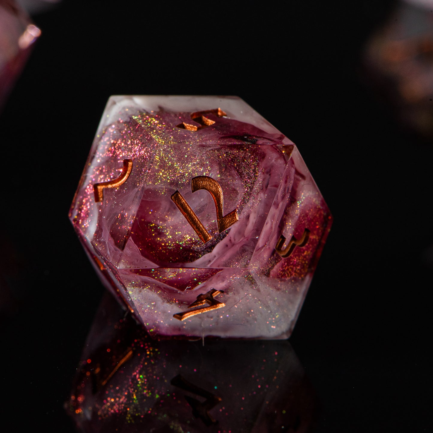 Chaos Burst /Signature Concept: Artistic Design Service & Handmade DnD Dice