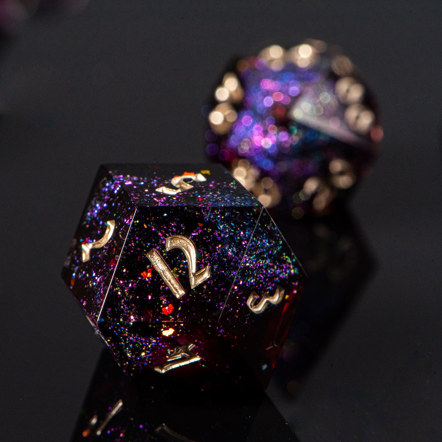 Crimson Tears /Signature Concept: Artistic Design Service & Handmade DnD Dice