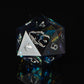 Velvet Fire (matte d20) /Signature Concept: Artistic Design Service & Handmade DnD Dice