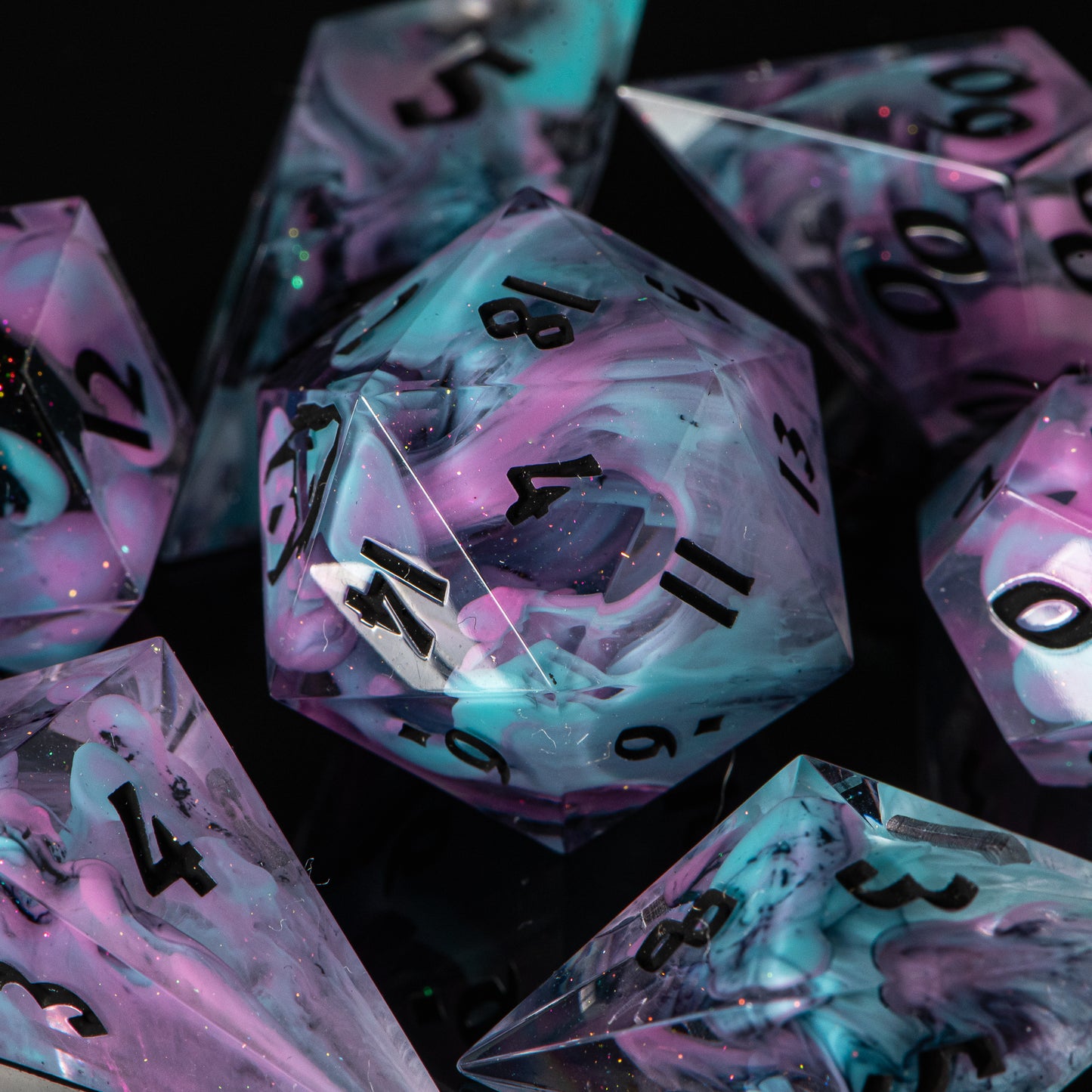 The Binary-Breaker /Signature Concept: Artistic Design Service & Handmade DnD Dice