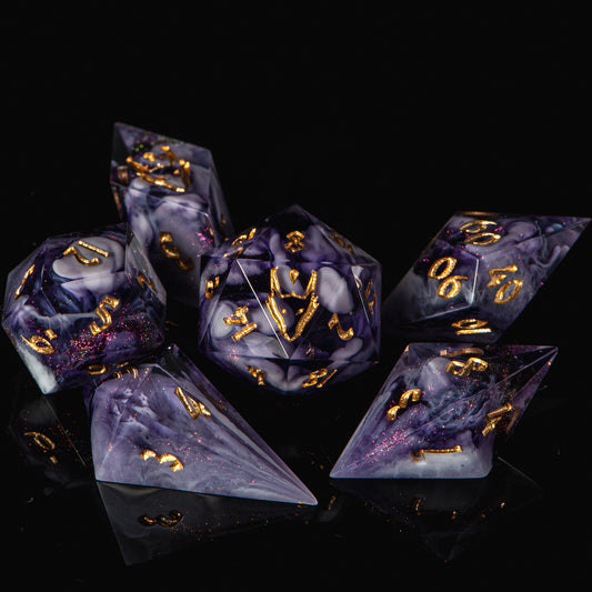 Dreamscapers (Partial Set)/Signature Concept: Artistic Design Service & Handmade DnD Dice