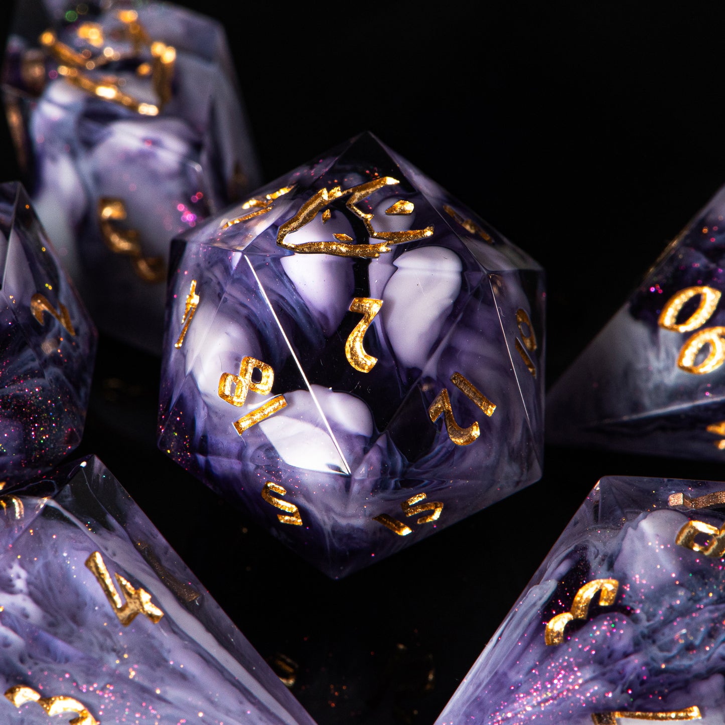 Dreamscapers (Partial Set)/Signature Concept: Artistic Design Service & Handmade DnD Dice