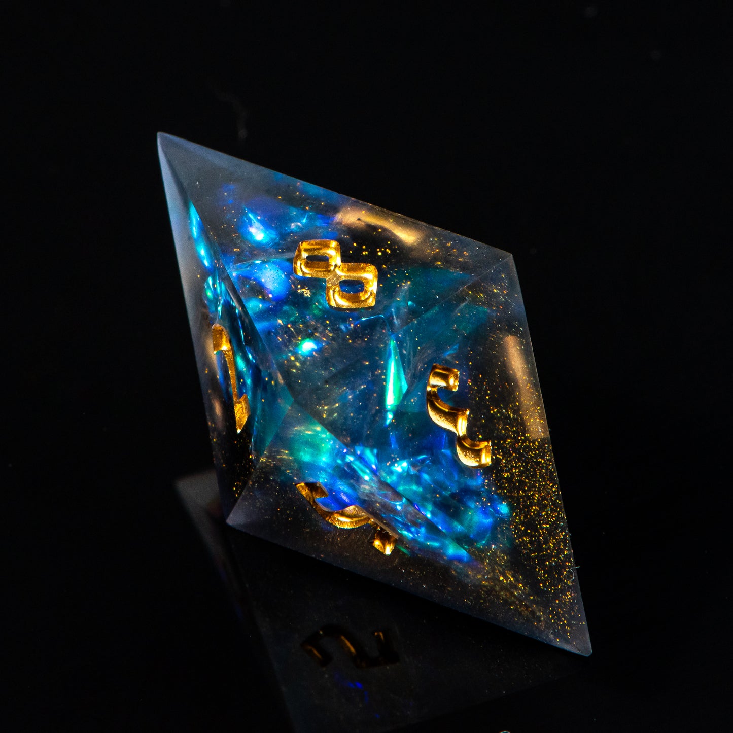 Matte Galaxy /Signature Concept: Artistic Design Service & Handmade DnD Dice