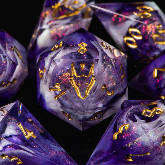 Milky Way /Signature Concept: Artistic Design Service & Handmade DnD Dice