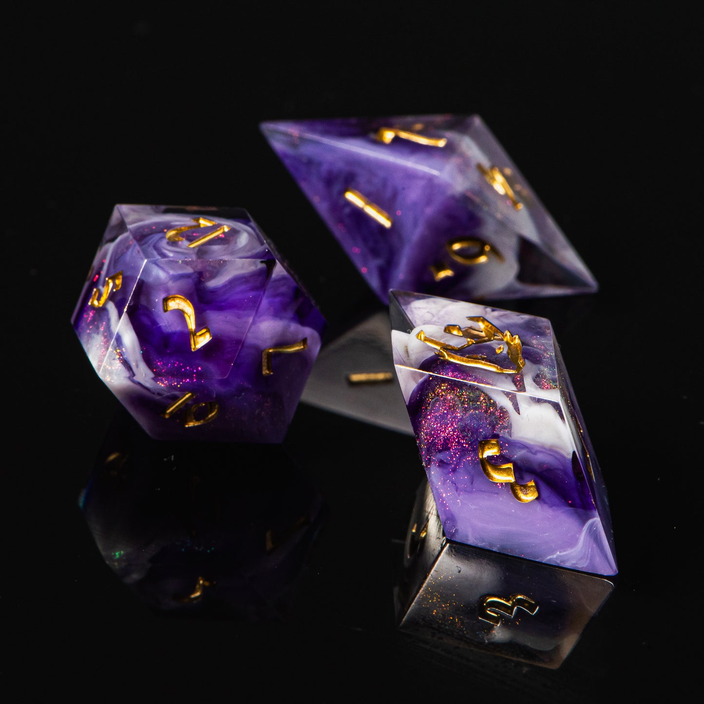 Milky Way /Signature Concept: Artistic Design Service & Handmade DnD Dice