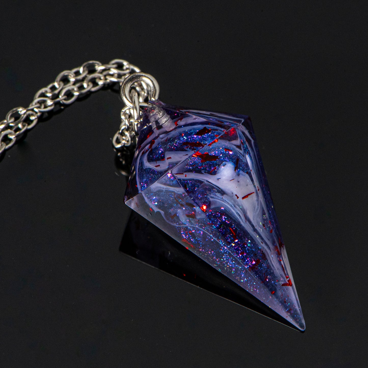 Drow's Bane (hexagonal) /Signature Concept: Artistic Design Service & Handmade Necklace