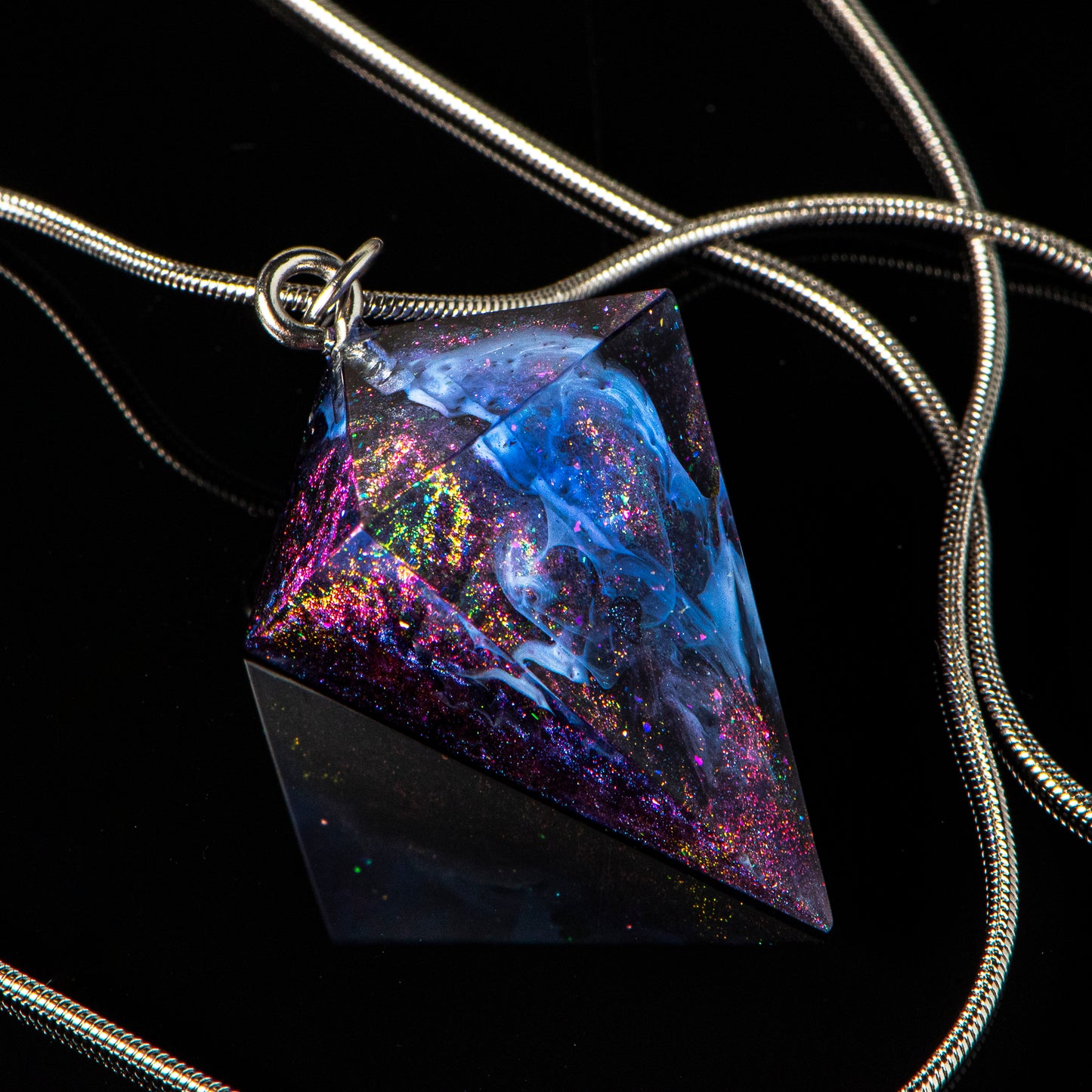 Dimension Door Necklace (Snake Chain) /Signature Concept: Artistic Design Service & Handmade Necklace
