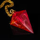 Frozen Inferno /Signature Concept: Artistic Design Service & Handmade Necklace