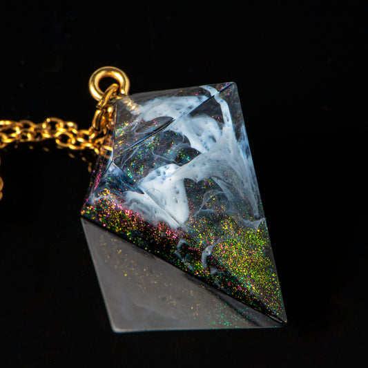 Where the Fog Meets the Stars /Signature Concept: Artistic Design Service & Handmade Necklace
