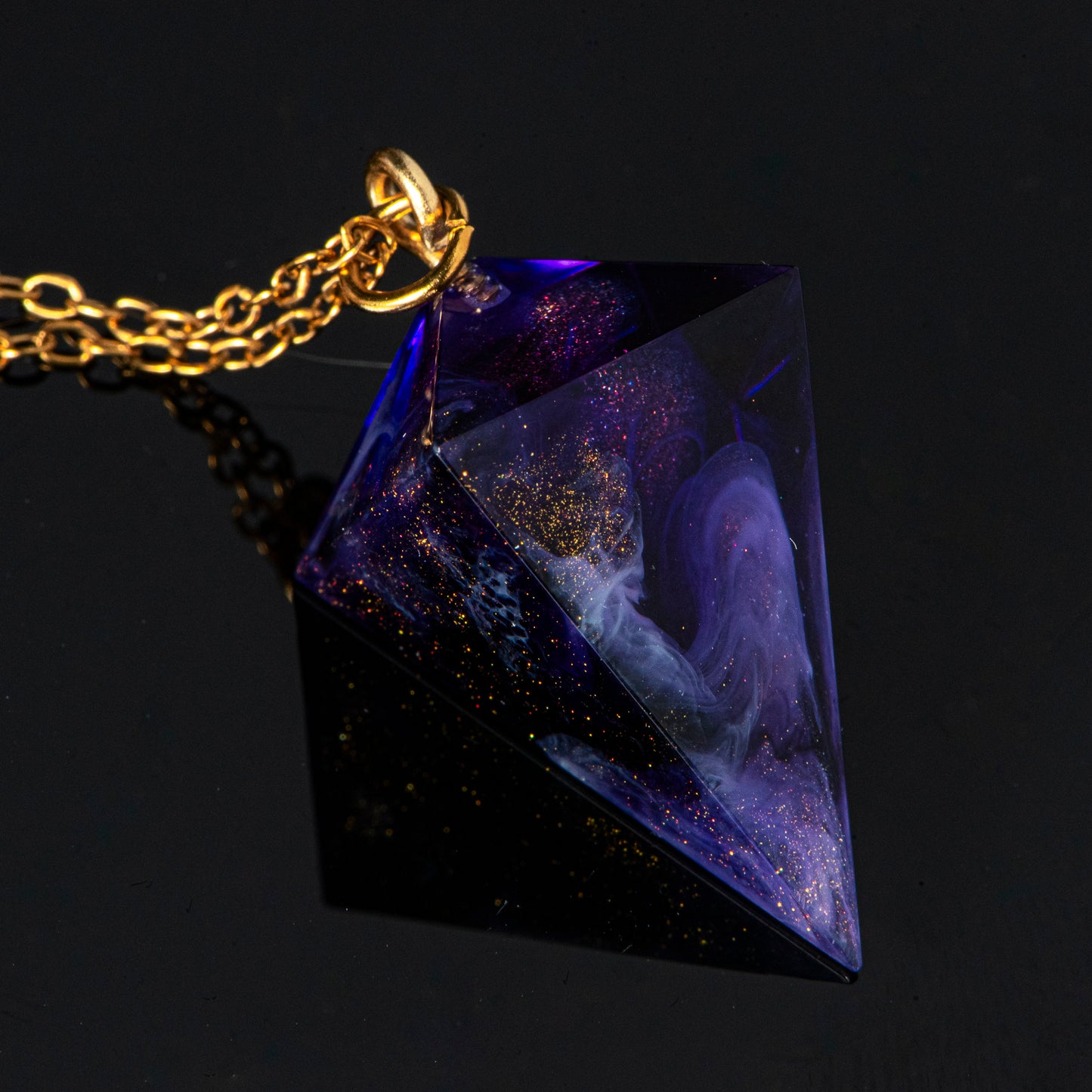 Amethyst Glimmer /Signature Concept: Artistic Design Service & Handmade Necklace