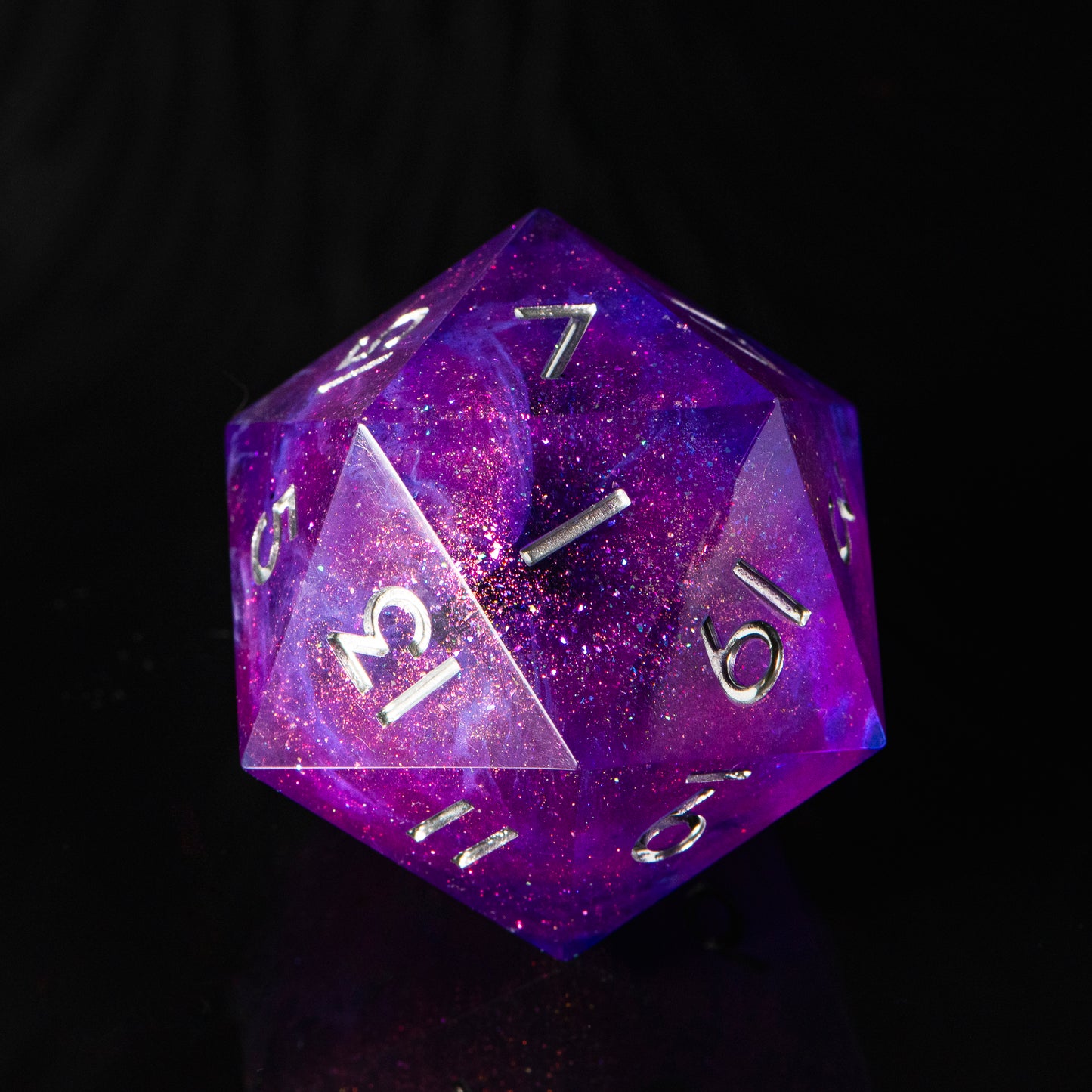 Astro-Chasm (33mm chonk) /Signature Concept: Artistic Design Service & Handmade DnD Dice
