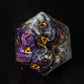 Wrapped in Veil I. (33mm chonk) /Signature Concept: Artistic Design Service & Handmade DnD Dice
