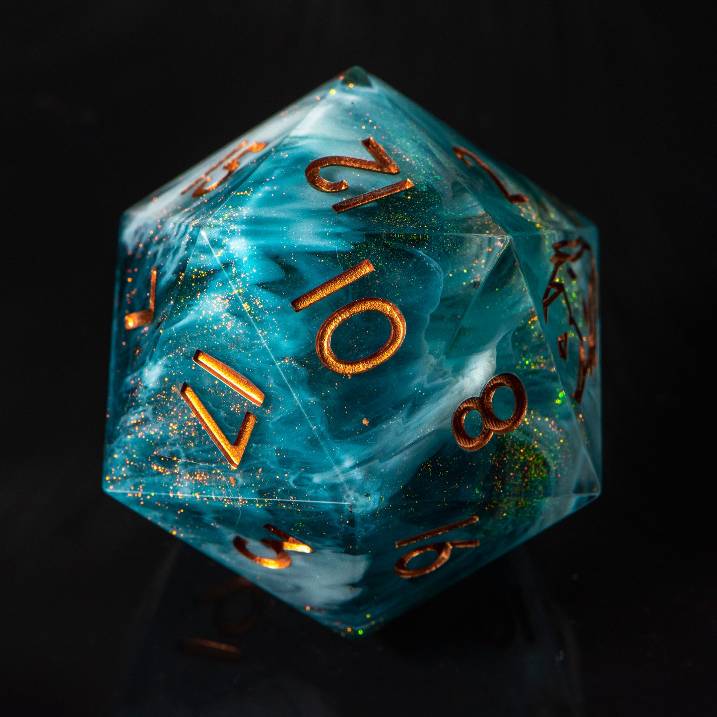Shalinnis (33mm chonk) /Signature Concept: Artistic Design Service & Handmade DnD Dice