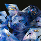 Glitter Vortex /Signature Concept: Artistic Design Service & Handmade DnD Dice