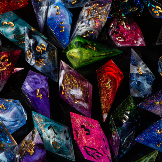 Singe dice /Signature Concept: Artistic Design Service & Handmade DnD Dice