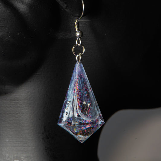 Alchemist’s Shroud (Earrings) /Signature Concept: Artistic Design Service & Handmade Jewelry