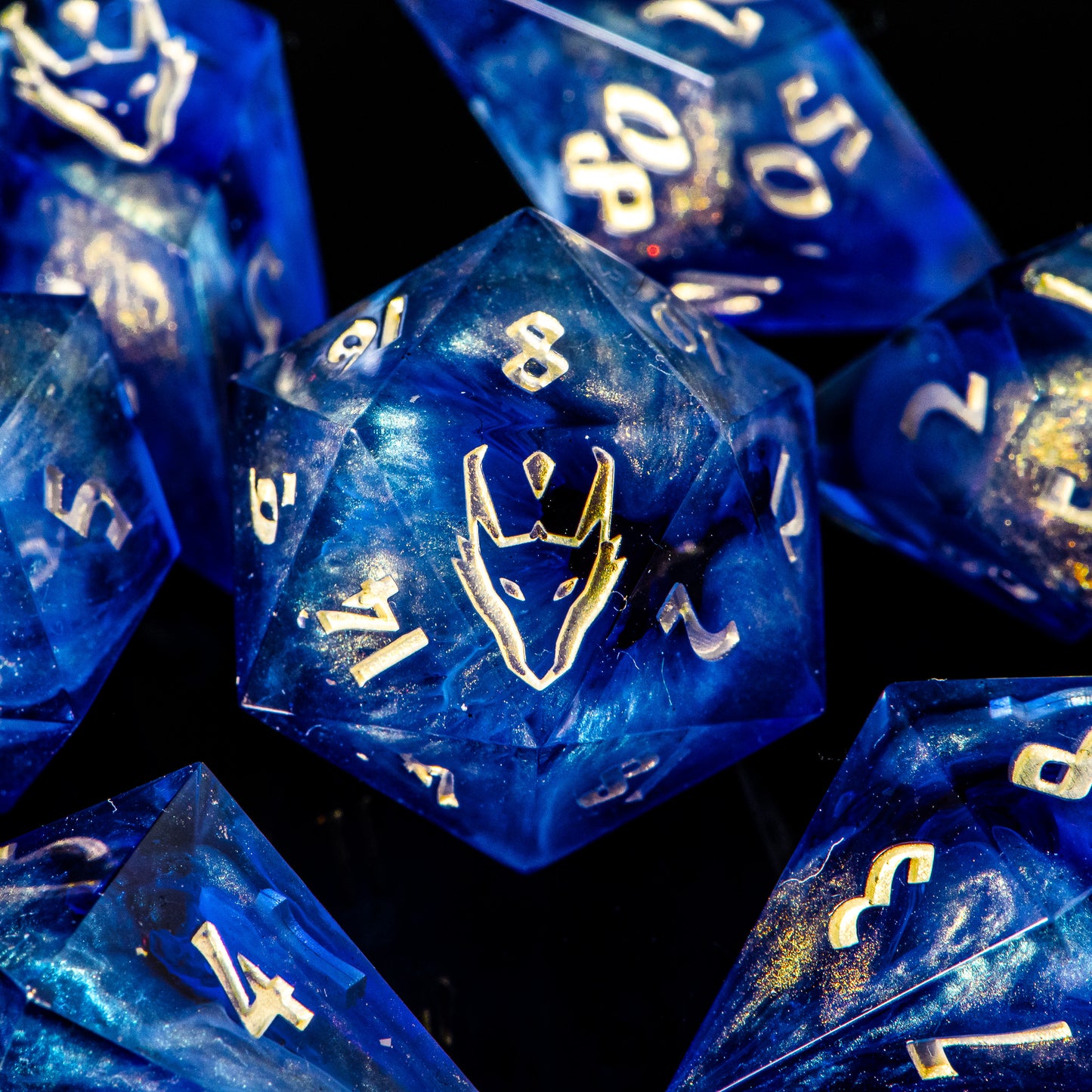 Moon Light / Signature Concept: Artistic Design Service & Handmade dice