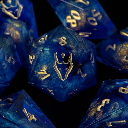 Moon Light / Signature Concept: Artistic Design Service & Handmade dice