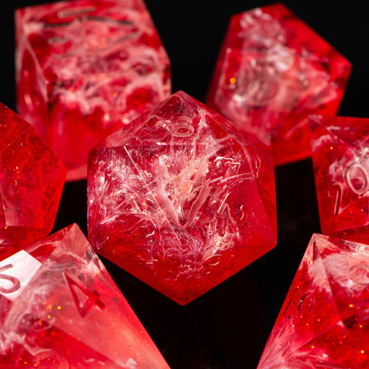 Candycruncher (RAW SET) / Signature Concept: Artistic Design Service & Handmade dice