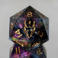 Cosmic Void (33mm chonk) /Signature Concept: Artistic Design Service &amp; Handmade DnD Dice