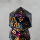 Cosmic Void (33mm chonk) /Signature Concept: Artistic Design Service &amp; Handmade DnD Dice
