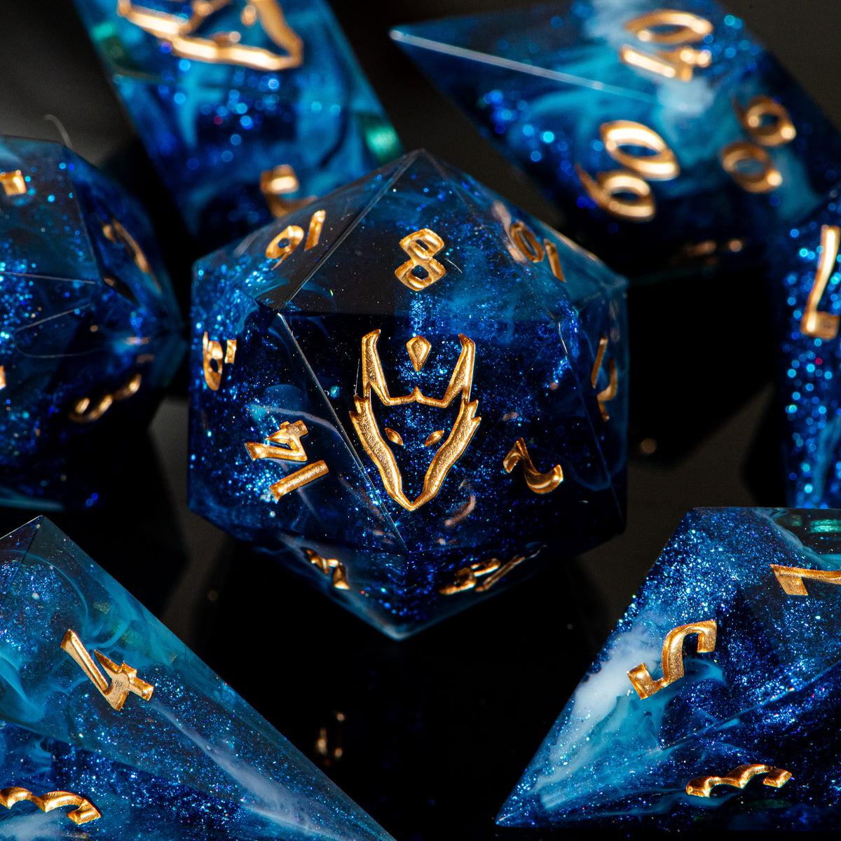 Midnight / Signature Concept: Artistic Design Service & Handmade dice