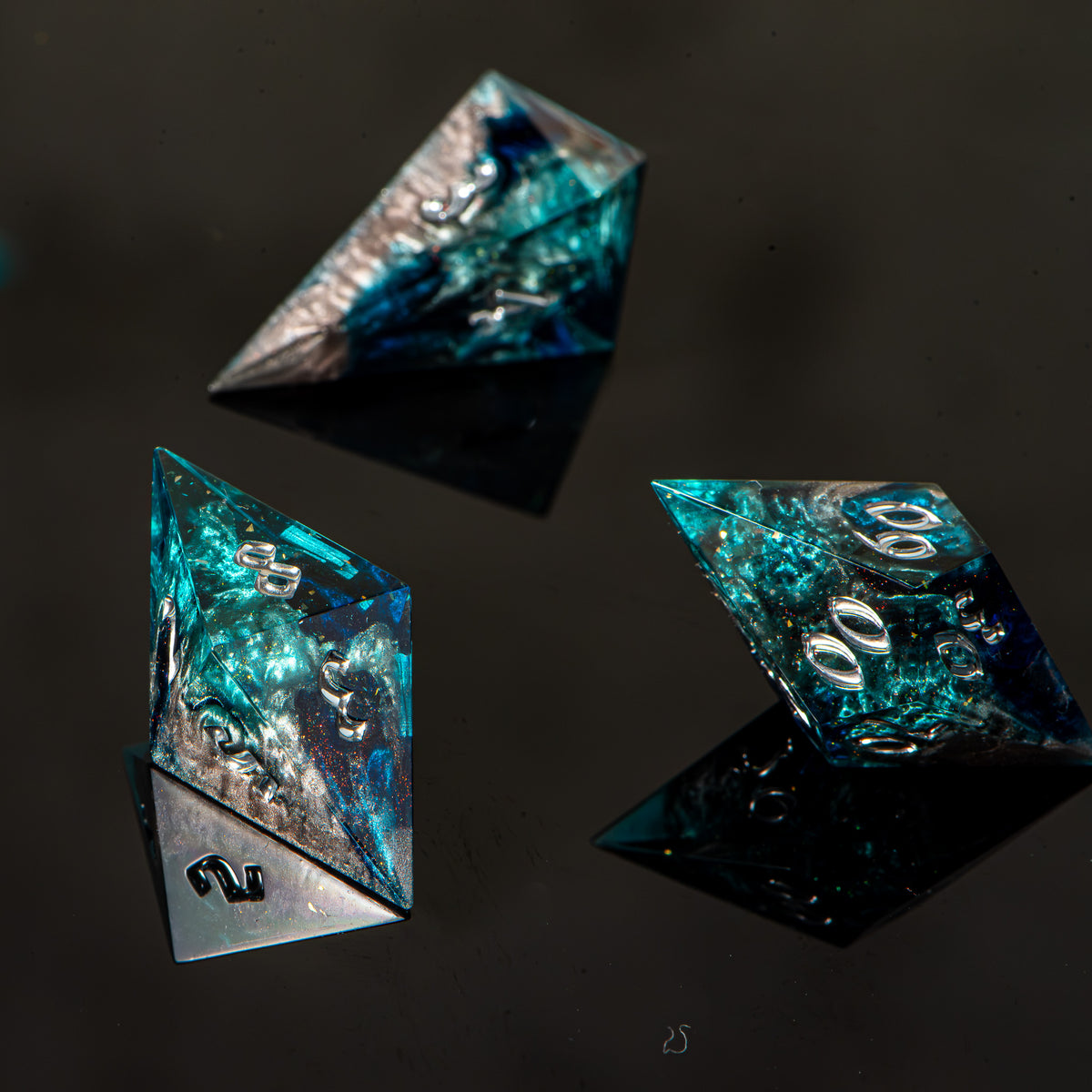 Tiers of the Tide /  Signature Concept: Artistic Design Service & Handmade dice