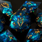 Ice Storm (matte)/ Signature Concept: Artistic Design Service & Handmade dice