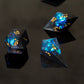 Ice Storm (matte)/ Signature Concept: Artistic Design Service & Handmade dice