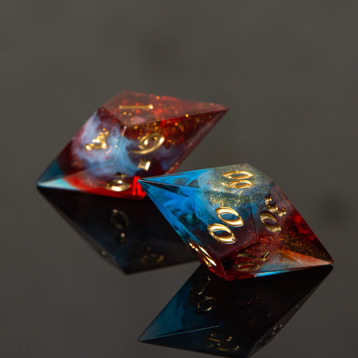 Dual Flux /Signature Concept: Artistic Design Service & Handmade Dice