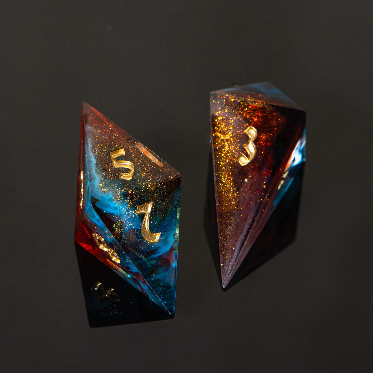 Dual Flux /Signature Concept: Artistic Design Service & Handmade Dice
