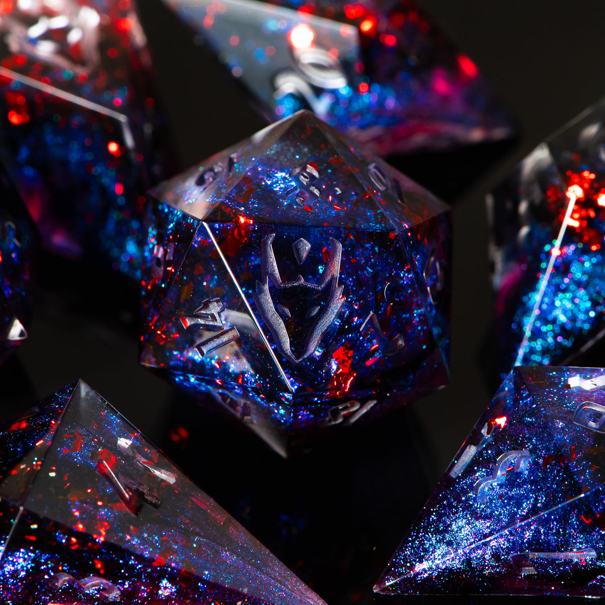 Drow's Curse (will be finished) / Signature Concept: Artistic Design Service & Handmade dice