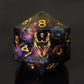 Cosmic Void (33mm chonk) /Signature Concept: Artistic Design Service &amp; Handmade DnD Dice